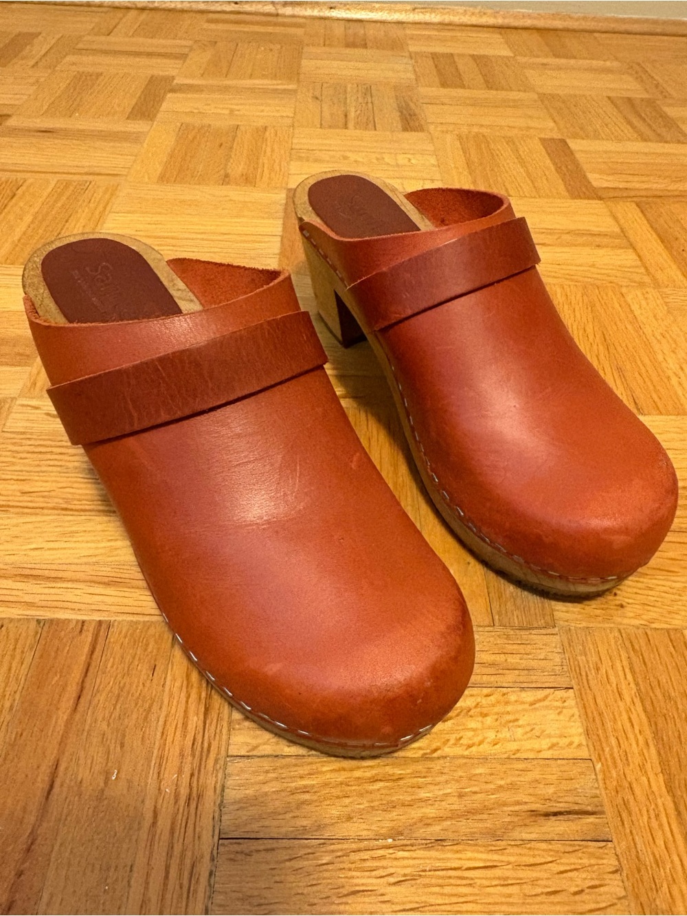 Leather Clogs